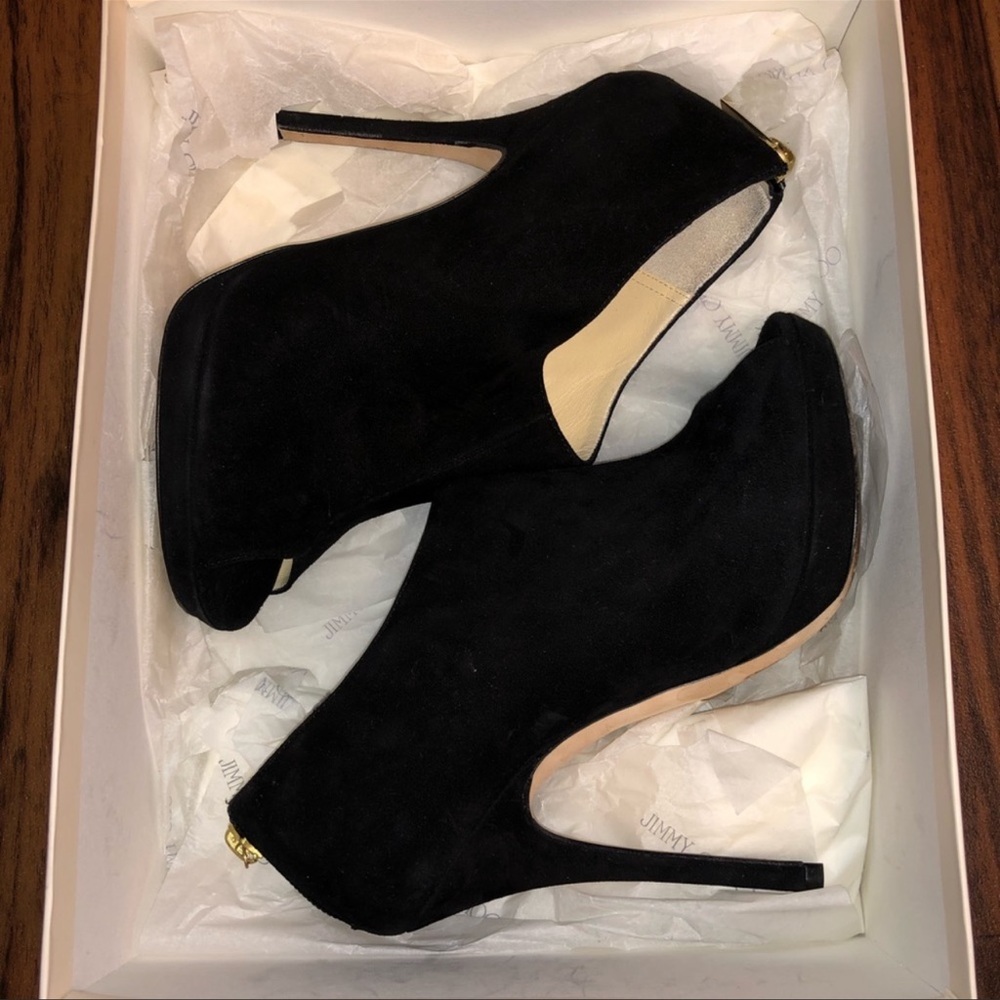 RARE Jimmy Choo Glint 120 Stiletto Booties